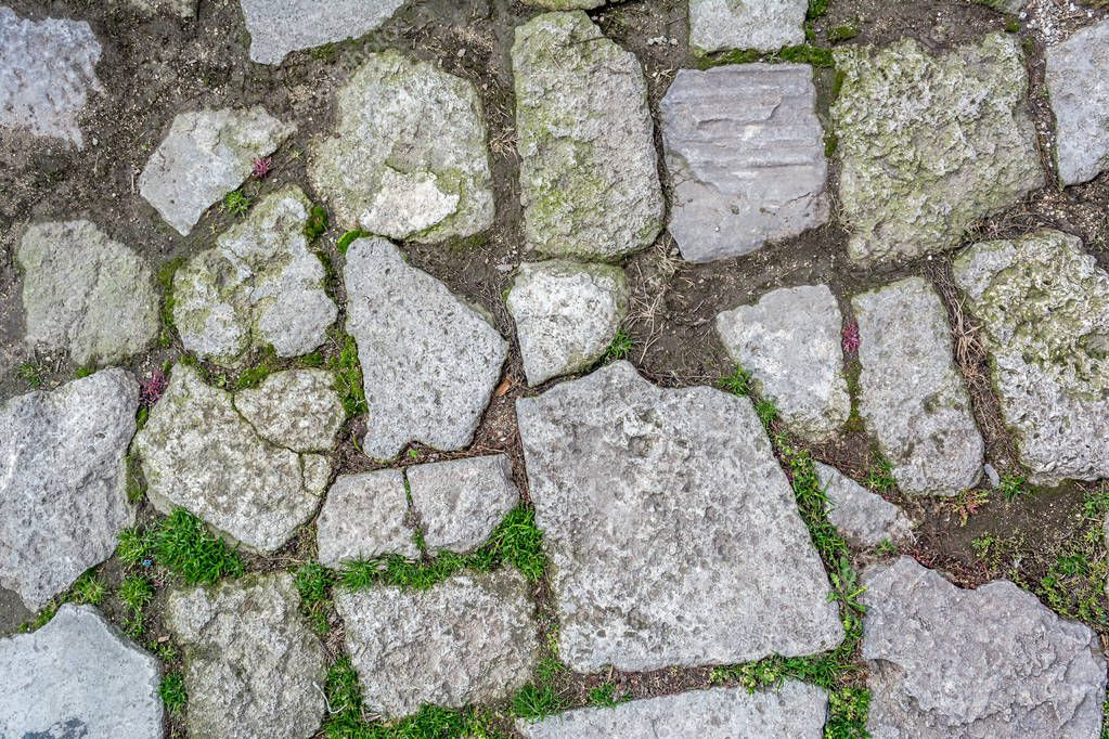 depositphotos 174950276 stock photo stone path grass texture background